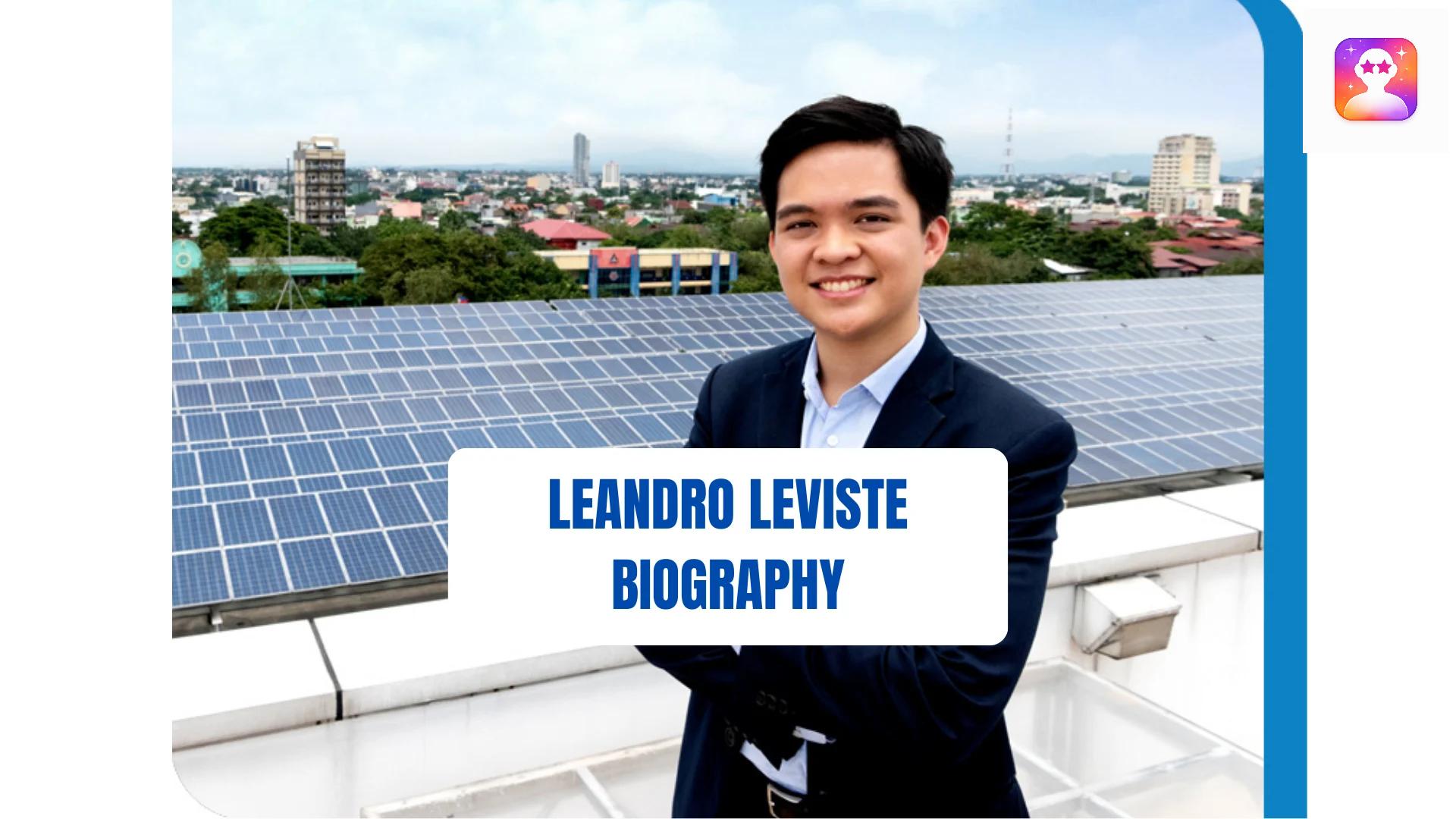 Leandro Leviste Biography: Age, Parents, Education, Net Worth